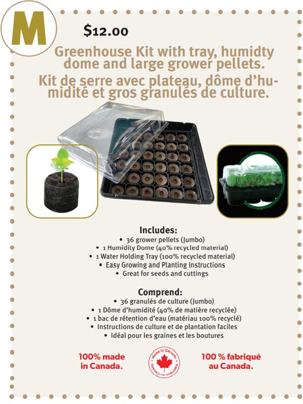 Greenhouse Growing 36 Jumbo Pellets Kit
