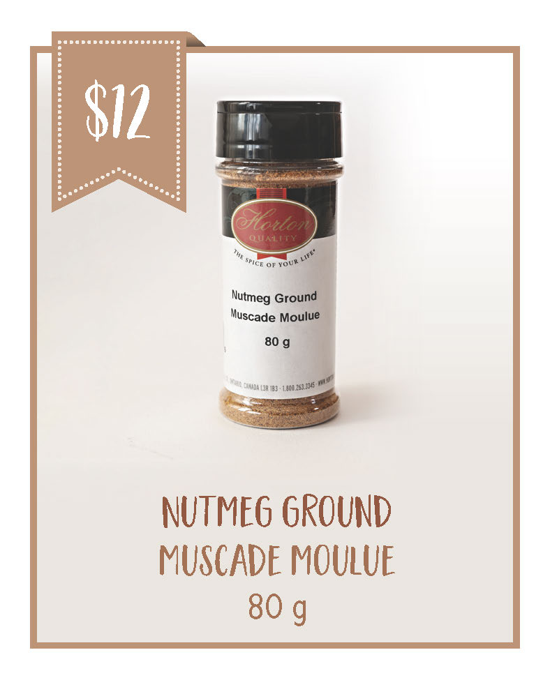 Nutmeg ground