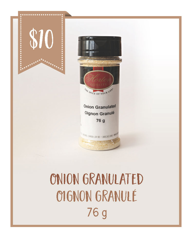 Onion granulated