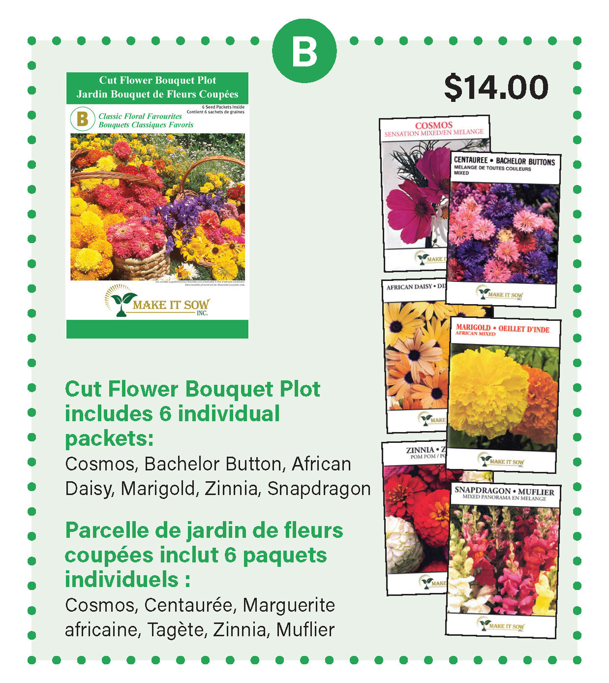 Cut Flower Bouquet Plot
