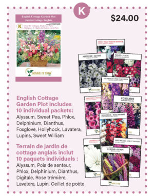 English Cottage Garden Plot