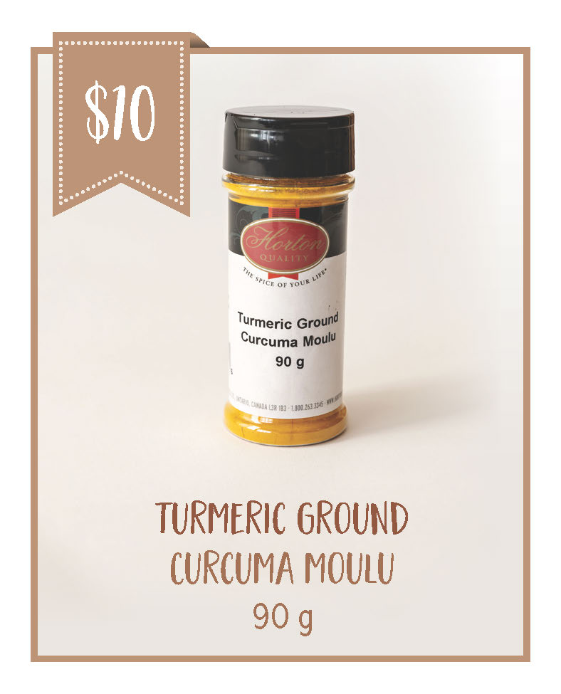 Turmeric ground